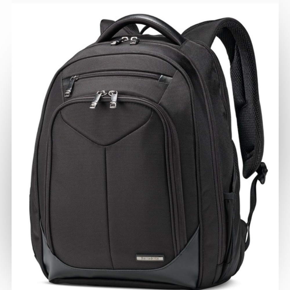 Samsonite Ballistic Check-Point Travel Friendly Laptop Black Backpack-Unisex